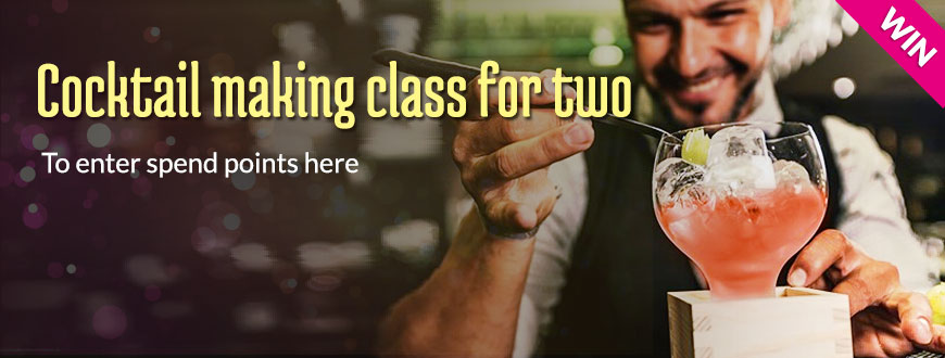Win a cocktail making class for two!