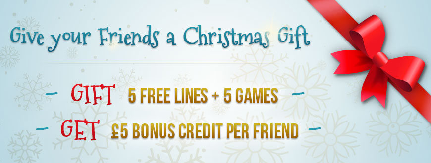 Give your friends a Christmas Gift!
