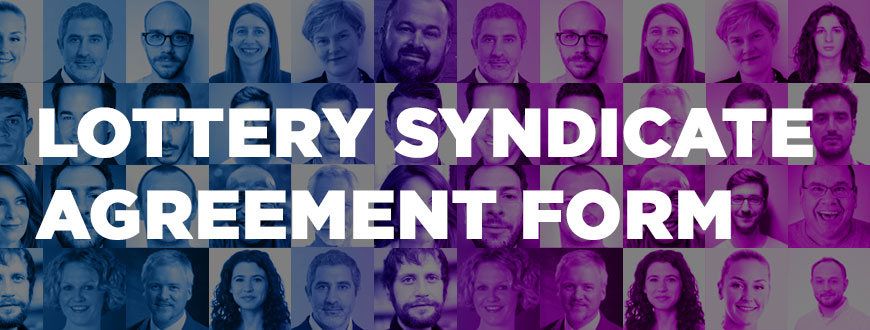Lottery Syndicate Agreement Form