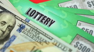 Winning the lottery jackpot