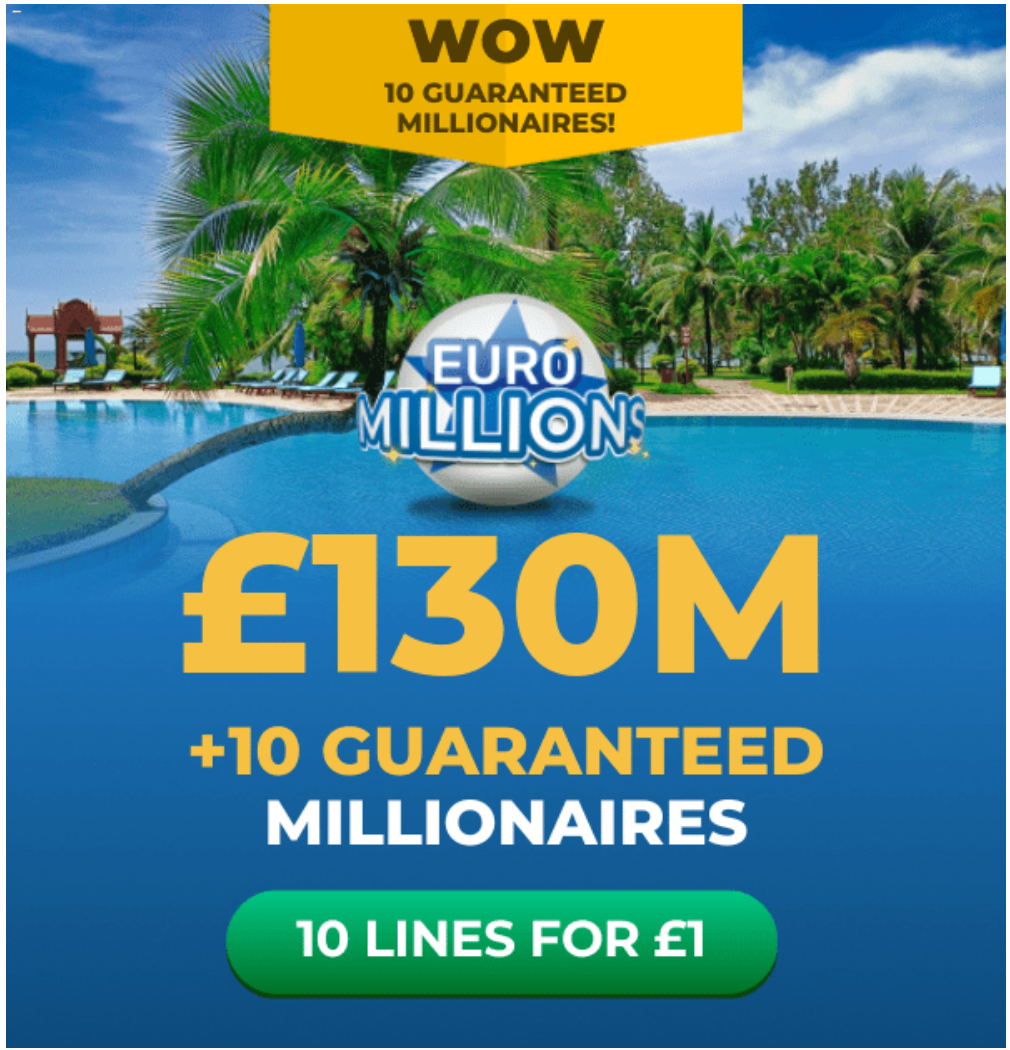 EuroMillions Special Draw: Your Chance at a Whopping £130 Million Jackpot!