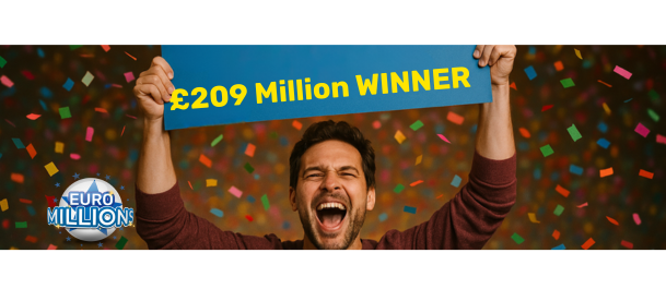🎉 So Who Won £209 Million in the last Euromillions SuperJackpot?!